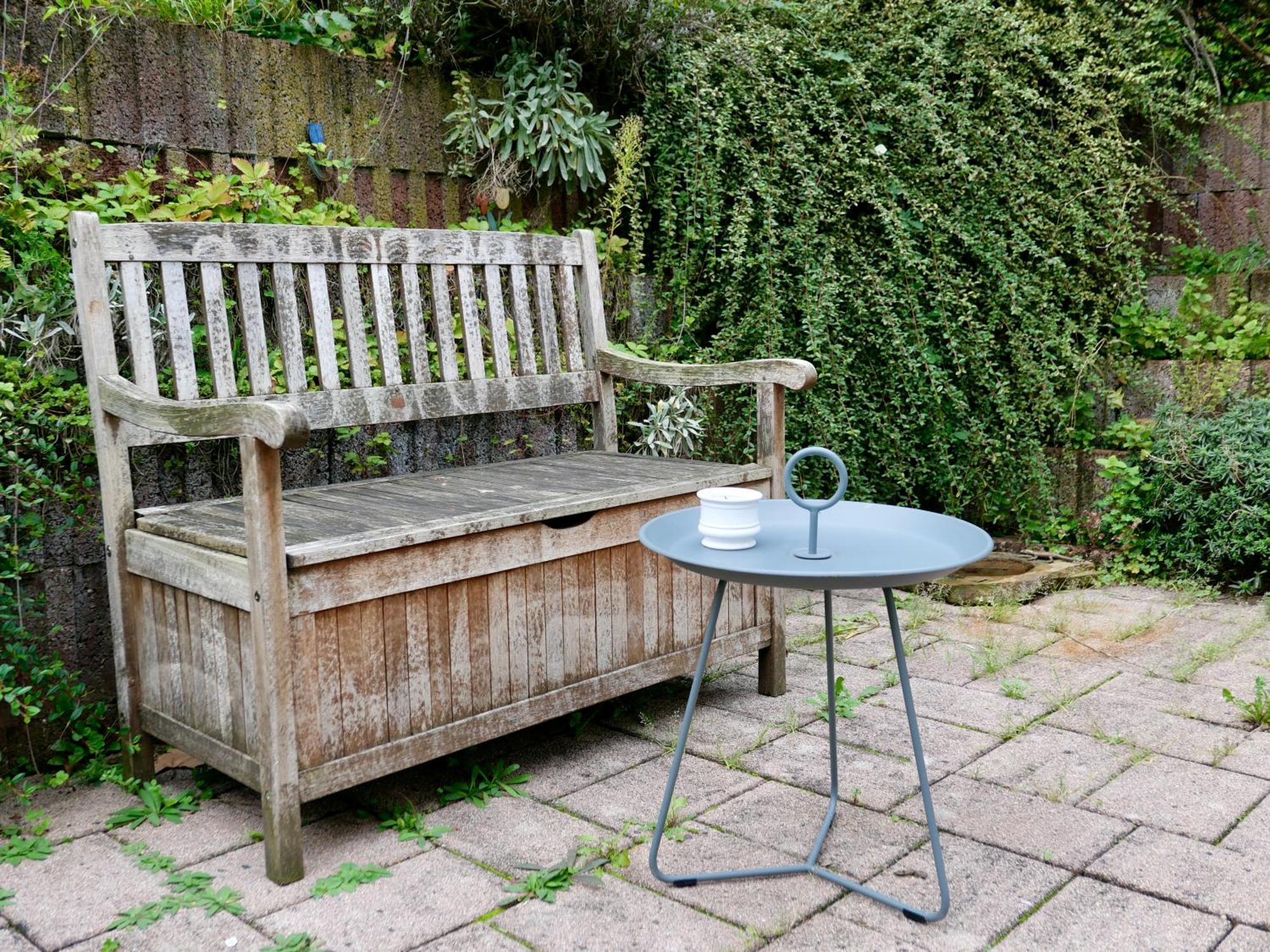 Schoenes Apartment Mit Terrasse Im Steingarten Bad Vilbel Exterior foto